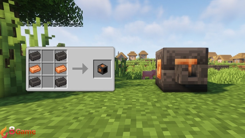 lò luyện kim Minecraft hình 10