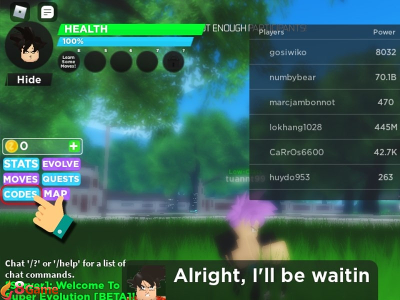 code Super Evolution 2