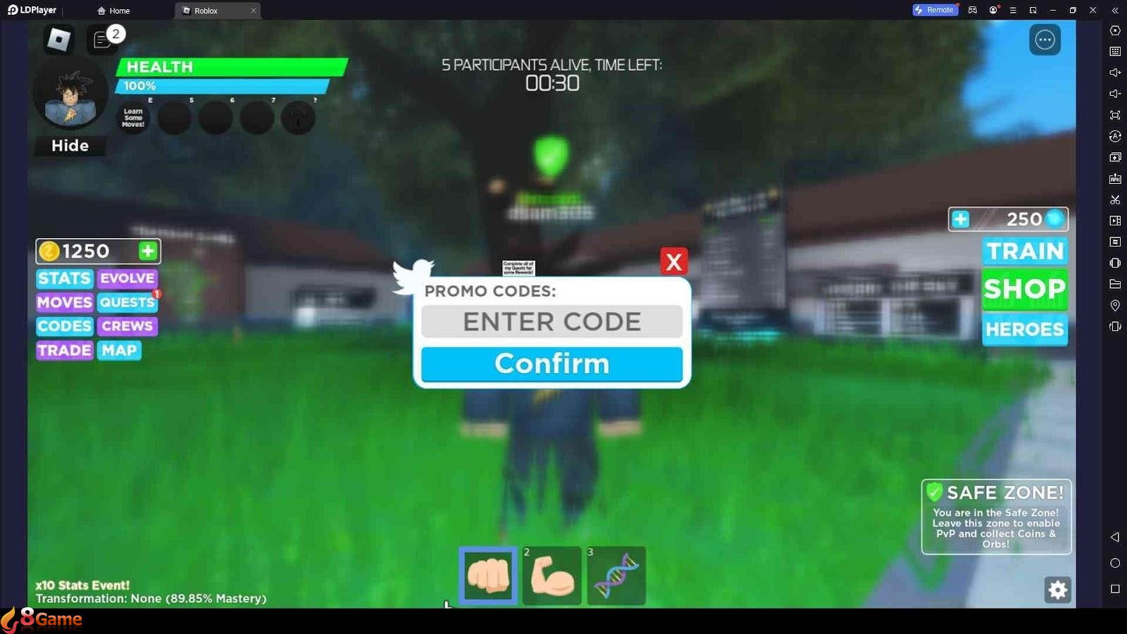 code Super Evolution 4