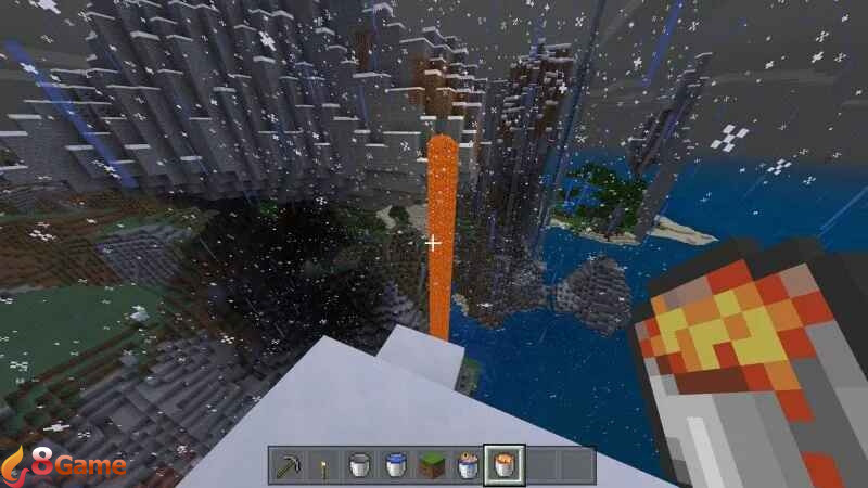 xô nước Minecraft hình 6