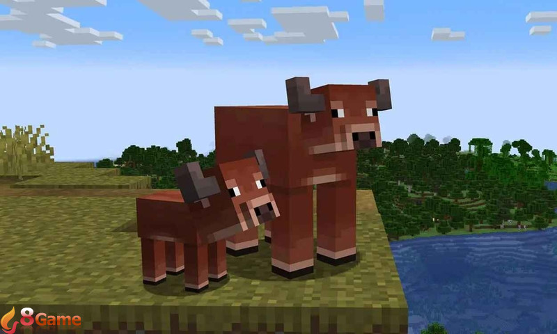 bò minecraft hình 2