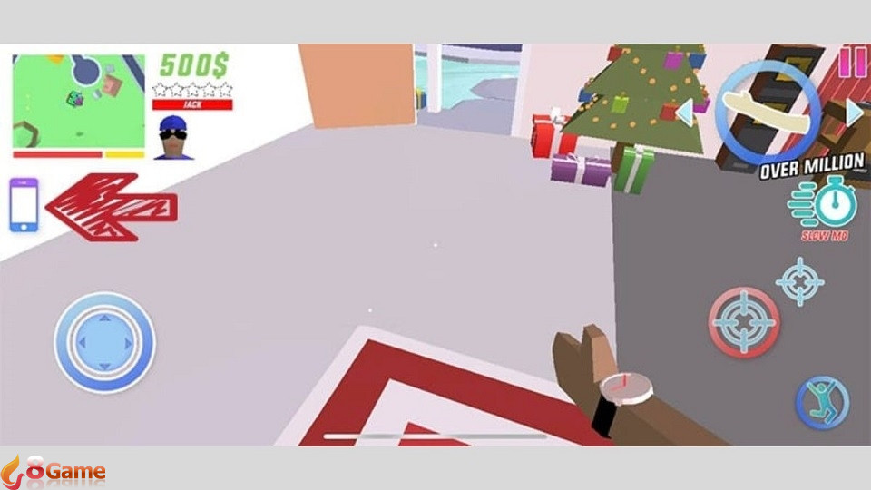 Hướng dẫn nhập code Dude Theft Wars bước 1