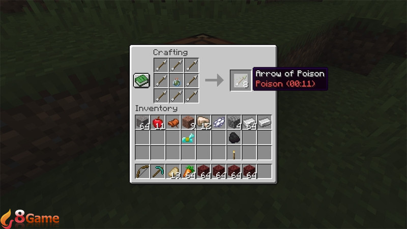 cách chế tạo mũi tên trong Minecraft hình 3