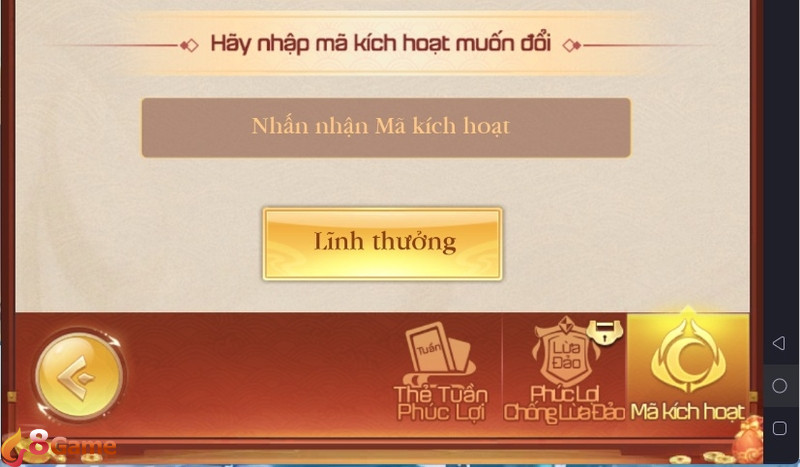 Bạn nhập chính xác mã Code Nhất Kiếm Phục Ma