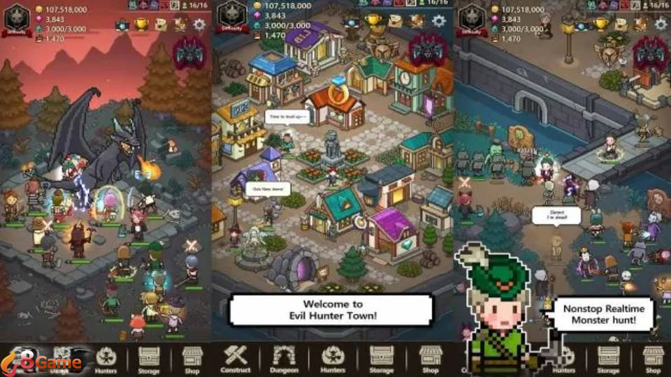 Có thể nhận thêm code Evil Hunter Tycoon qua kênh truyền thông của game