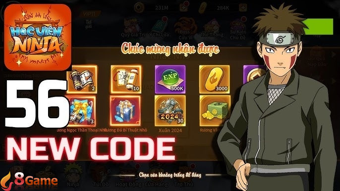 code Học Viện Ninja 2