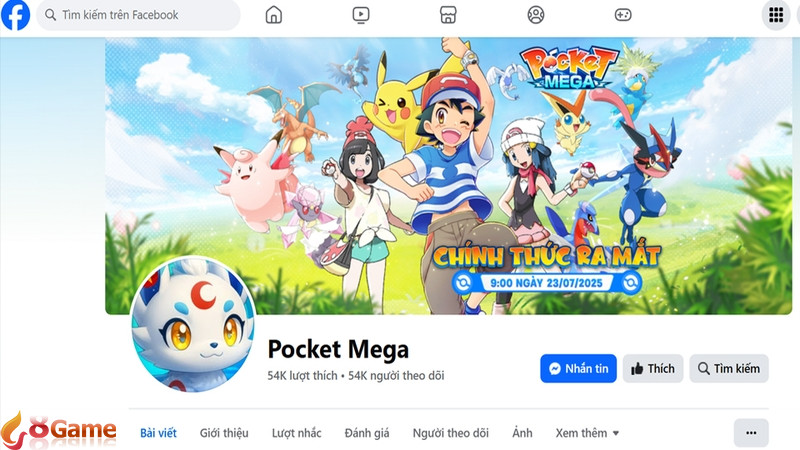 Fanpage Pocket Mega chính thức