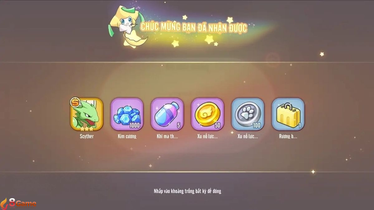 Nhận phần thưởng