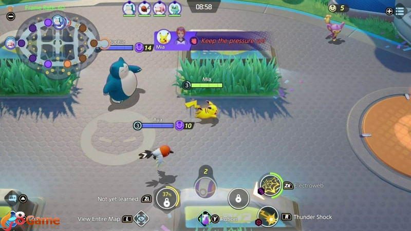 code pokemon unite 3