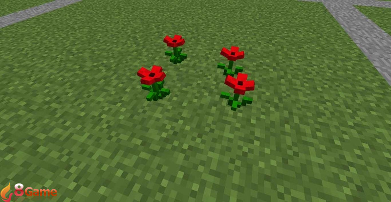 hoa Minecraft hình 3