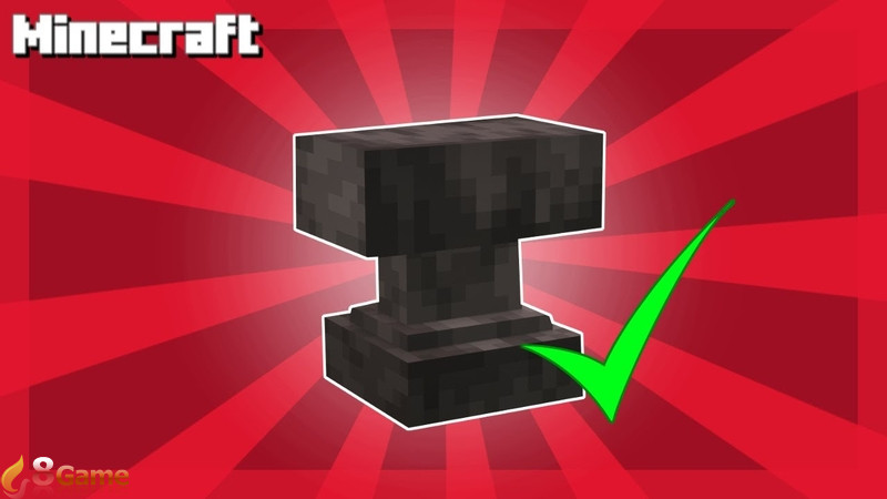 cách làm cái đe trong Minecraft hình 7