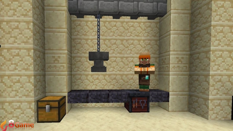 cách làm cái đe trong Minecraft hình 6