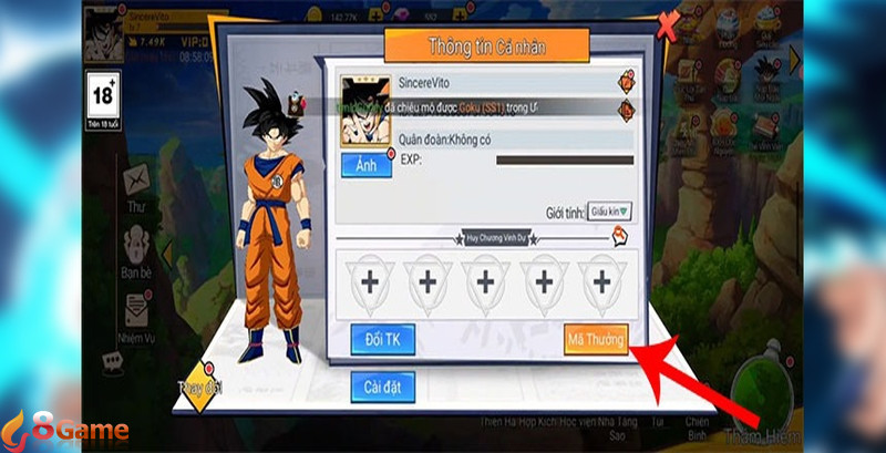 code Chiến Binh Siêu Cấp hình 2