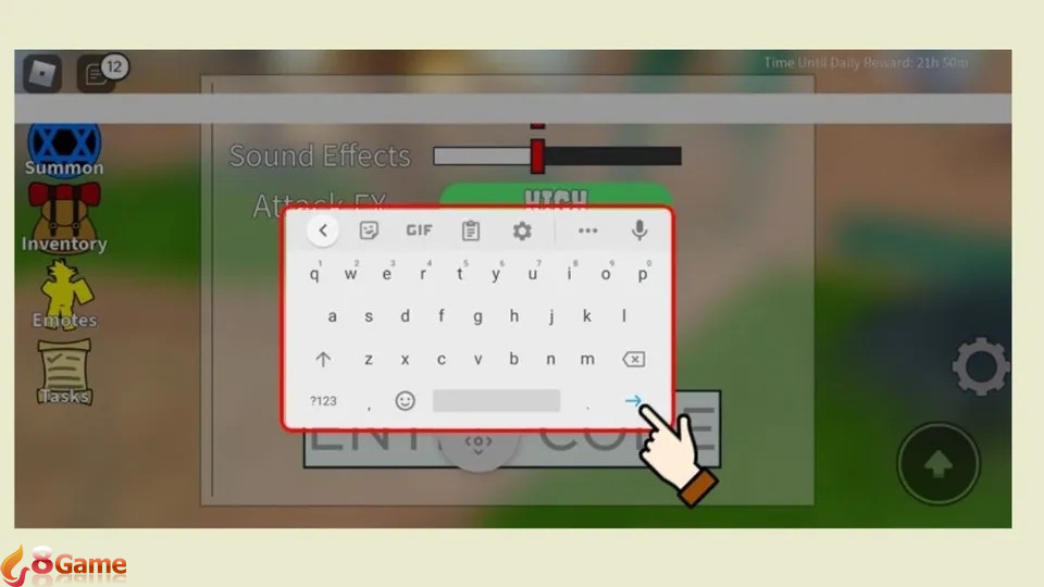 Hướng dẫn nhập code chi tiết bước 3