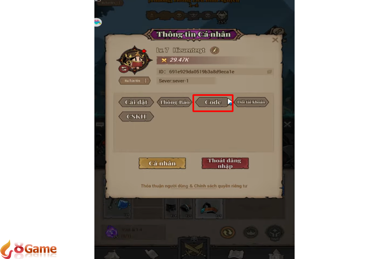 code Anh Hùng Bất Diệt hình 2