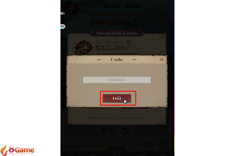 code Anh Hùng Bất Diệt hình 4