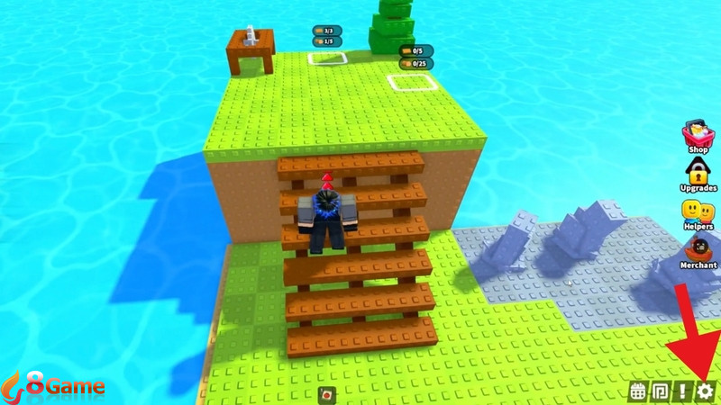 Chọn biểu tượng Cài đặt