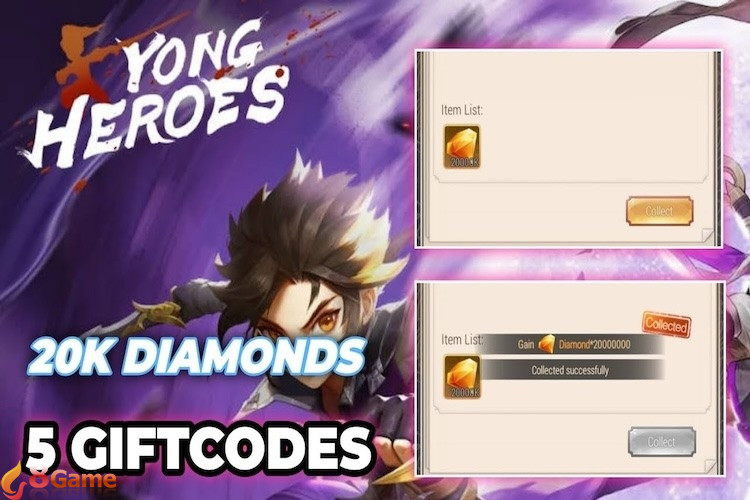 Code Yong Heroes mới nhất mà game thủ không nên bỏ lỡ