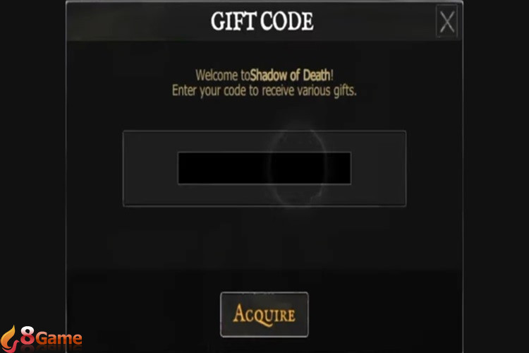 Code Shadow Of Death mới nhất và hướng dẫn nhập mã đơn giản