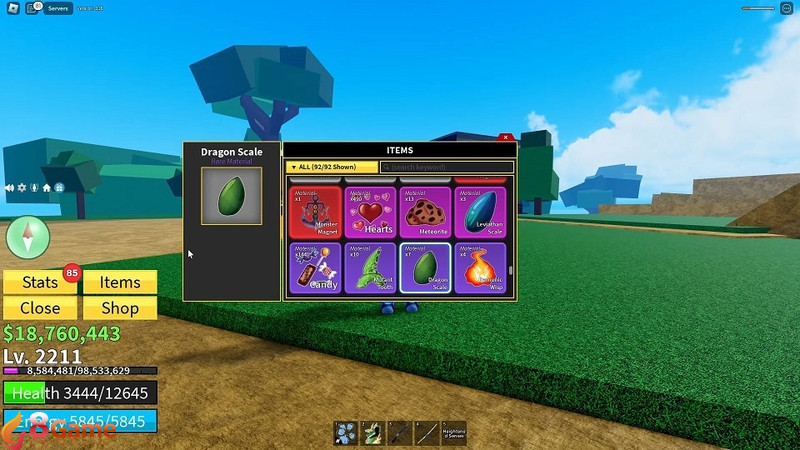 Vảy rồng trong Blox Fruit là gì?