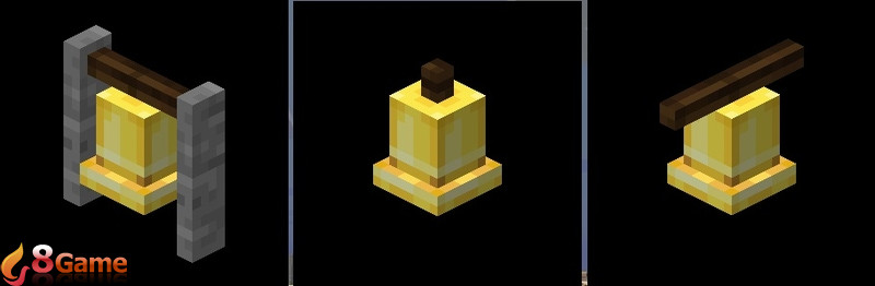 cách chế tạo chuông trong Minecraft 1