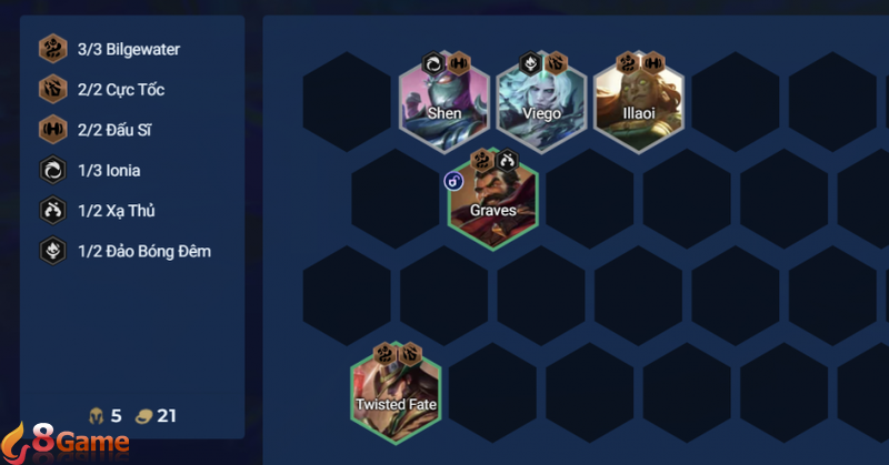 Cách chơi đội hình Gangplank Reroll DTCL Mùa 16 3