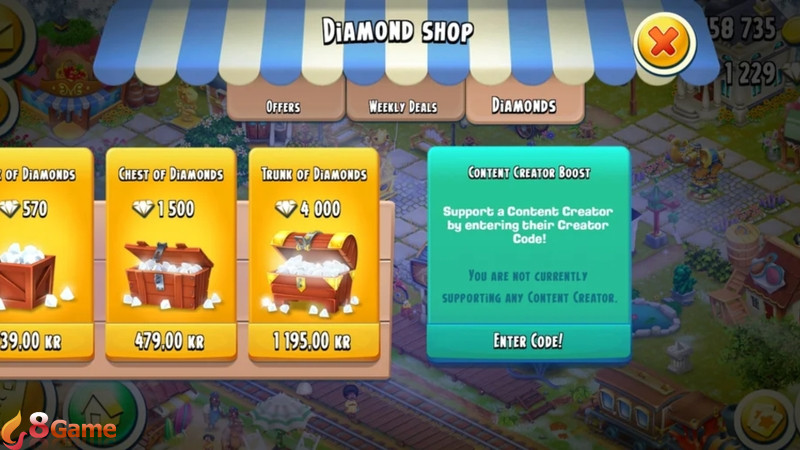 Hay Day có code game không?