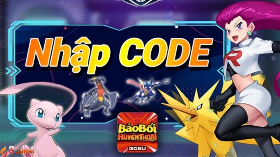 Nhập mã code để nhận các phần quà cực hấp dẫn