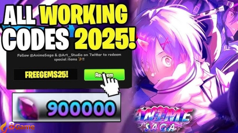 code Anime Saga mới nhất