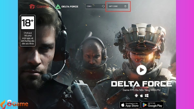 Cách nhập code Delta Force Garena mới nhất 10/2025