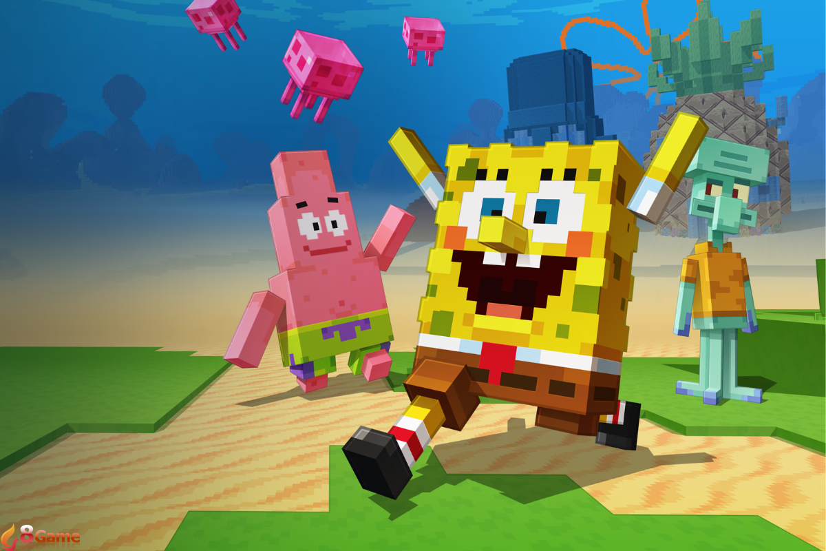 Minecraft x SpongeBob DLC có gì mới? Bản DLC dành cho mọi người!