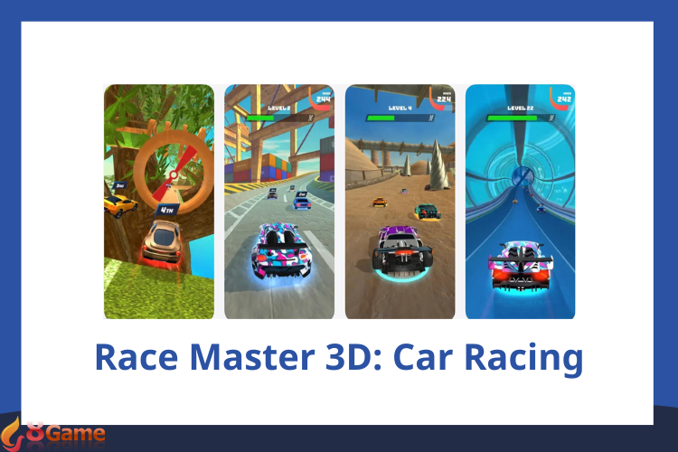 Race Master 3D – Tựa game đua xe tốc độ cao nổi bật trên mobile