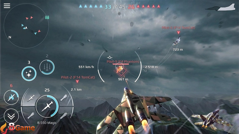 Giới thiệu sơ lược về game Sky Combat: Máy bay chiến đấu