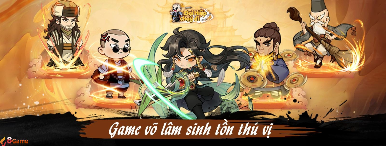 Hiình ảnh giới thiệu game Đại Hiệp Chạy Đi
