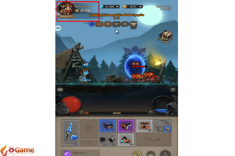 code Anh Hùng Bất Diệt hình 1