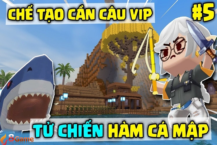 Hướng dẫn cách chế tạo cần câu trong Mini World cho người mới