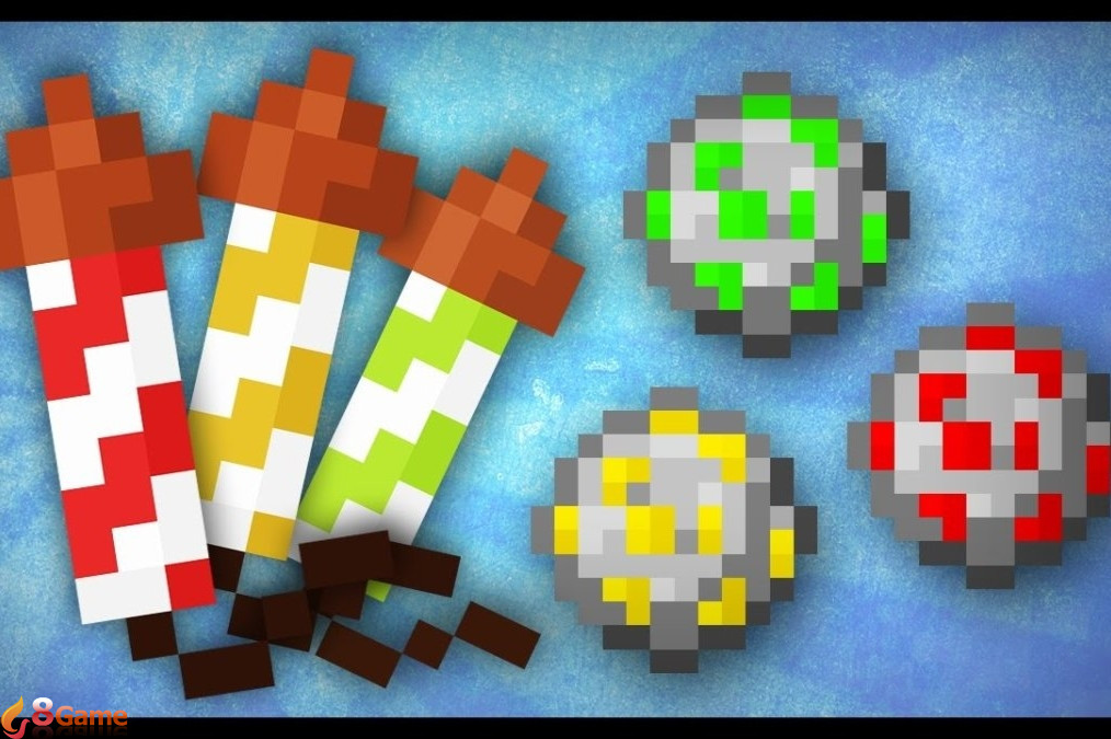 Hướng dẫn cách chế tạo pháo hoa trong Minecraft ai cũng làm được