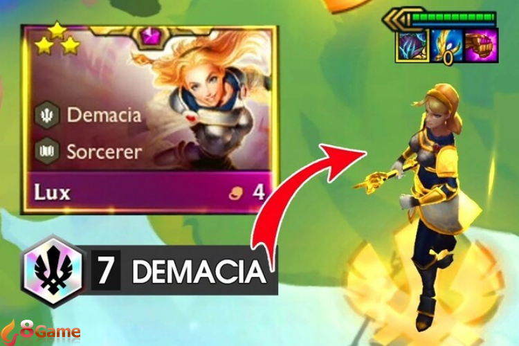 Hướng dẫn cách chơi đội hình Lux Demacia DTCL hiệu quả nhất