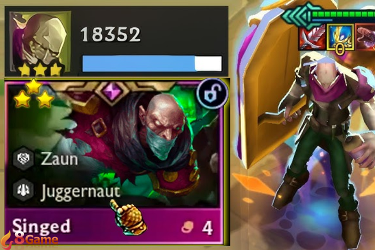 Hướng dẫn cách chơi đội hình Singed Bộ Đôi Độc Dược DTCL chi tiết