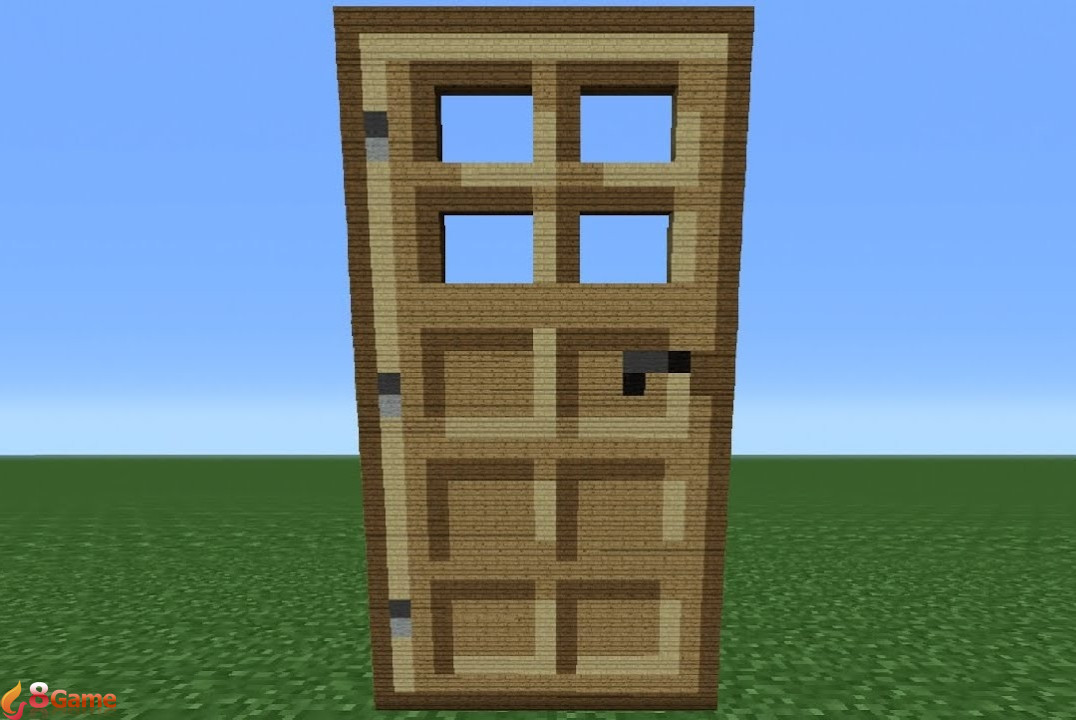 Cách làm cửa trong Minecraft giúp ngôi nhà ấn tượng và sinh tồn
