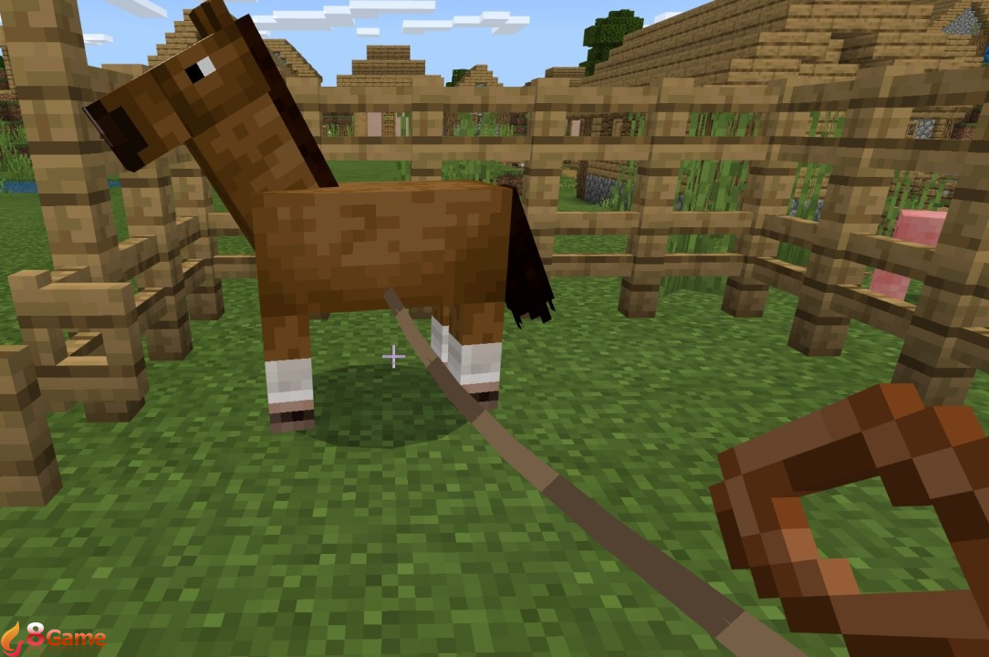 Hướng dẫn cách làm dây thừng trong Minecraft để quản lý động vật