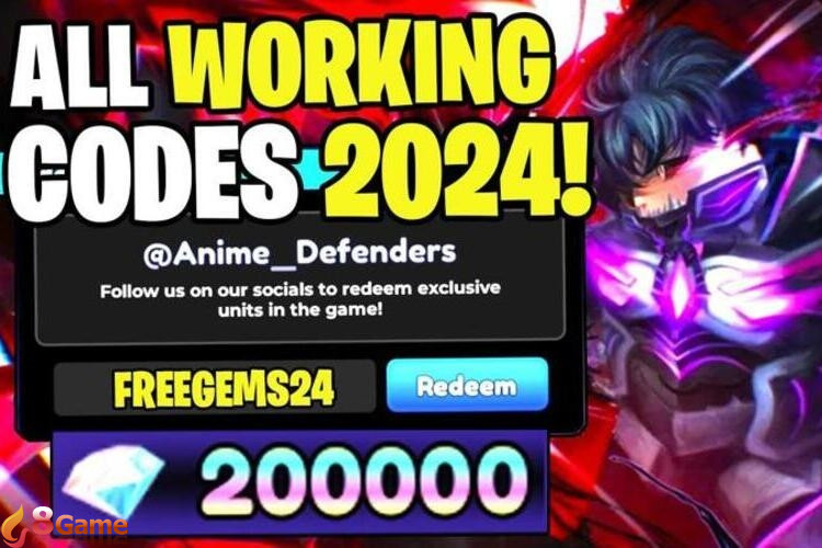 Code Anime Defenders mới nhất nhận Gem, Token miễn phí
