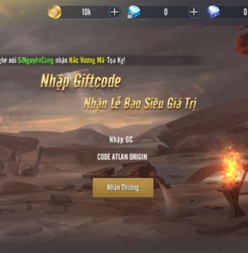 Code Atlan Origin: Lục Địa Trỗi Dậy mới nhất và cách nhập chi tiết