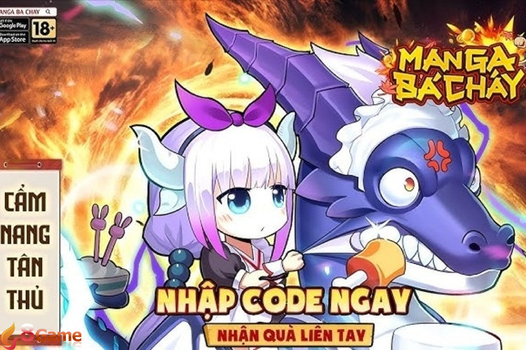 Code Manga Bá Cháy mới nhất nhận rương vàng, kim cương miễn phí