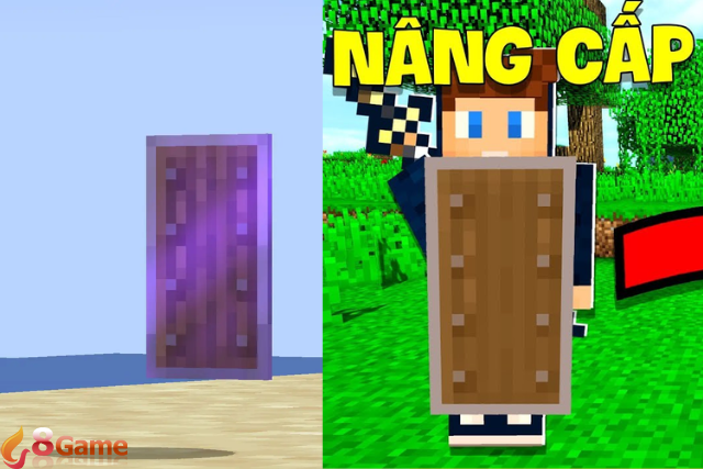 Khiên Minecraft là gì? Hướng dẫn cách chế tạo và dùng lá chắn hiệu quả