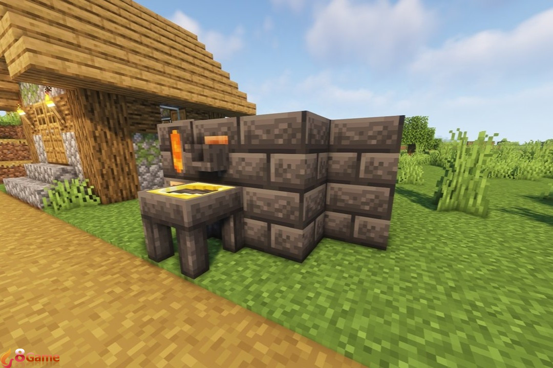 Hướng dẫn xây lò luyện kim Minecraft cho người mới nhân đôi tài nguyên