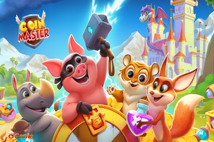 Link nhận Spin Coin Master mới nhất thu thập spin và coin miễn phí