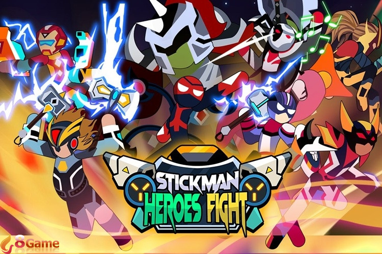 Stickman Hero Fight: Game nhập vai người que siêu anh hùng độc đáo